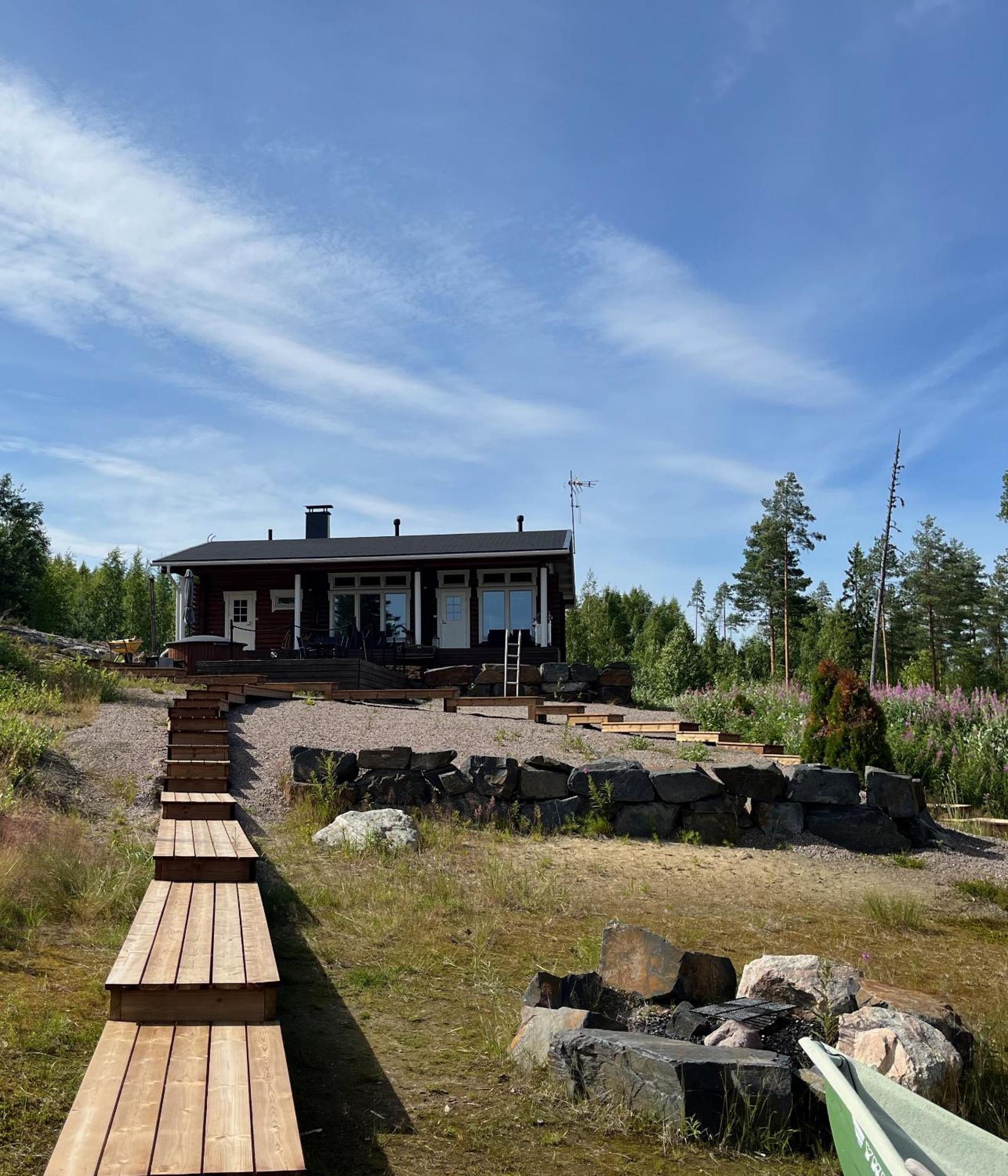 Luxury Villa Rahavaara Йоэнсуу Экстерьер фото